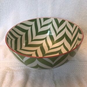 Torre & Tagus Chevron Fruit Bowl